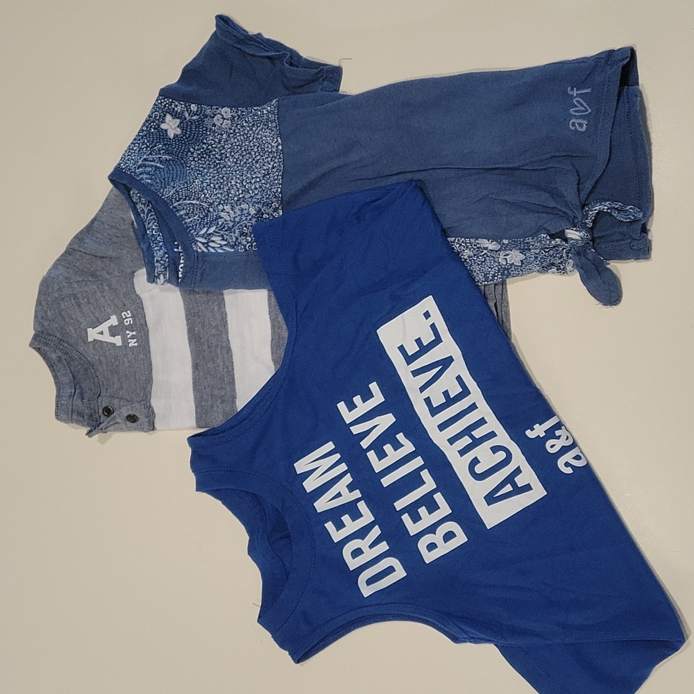 Pack of 3 Abercrombie kids shirts